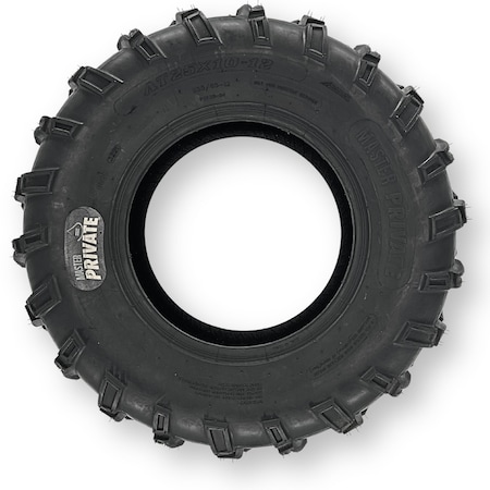 Master 25x10.00-12 Private 6 Ply Tubeless Atv Tire 541225